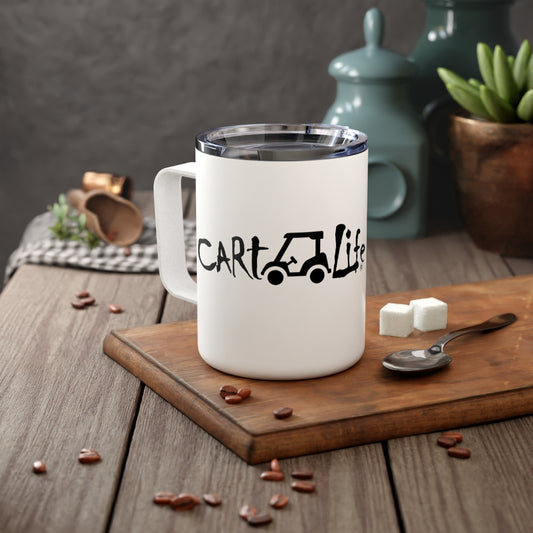 Cart Life Insulated Coffee Mug, 10oz